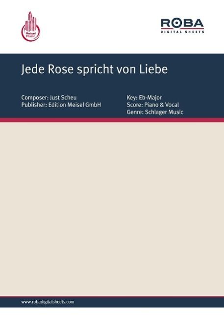 Produktbild: Jede Rose spricht von Liebe