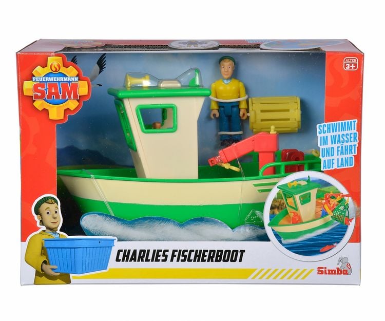 Produktbild: Sam Charlies Fischerboot mit Figur