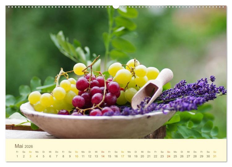 Produktbild: Leckereien aus der K&uuml;che CH - Version (hochwertiger Premium Wandkalender 2026 DIN A2 quer), Kunstdruck in Hochglanz