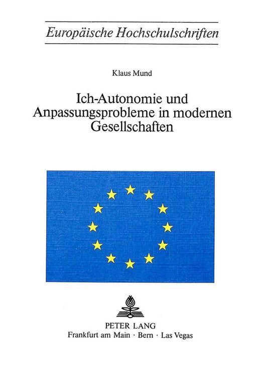 Produktbild: Ich-Autonomie und Anpassungsprobleme in modernen Gesellschaften