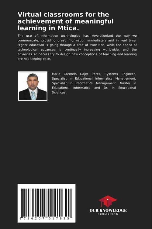 Produktbild: Virtual classrooms for the achievement of meaningful learning in Mtica.