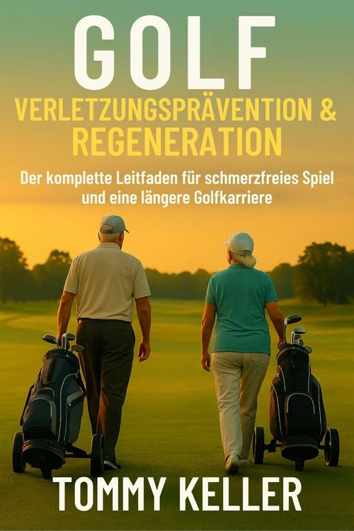 Produktbild: Golf Verletzungspr&auml;vention & Regeneration  Der komplette Leitfaden f&uuml;r schmerzfreies Spiel und eine l&auml;ngere Golfkarriere