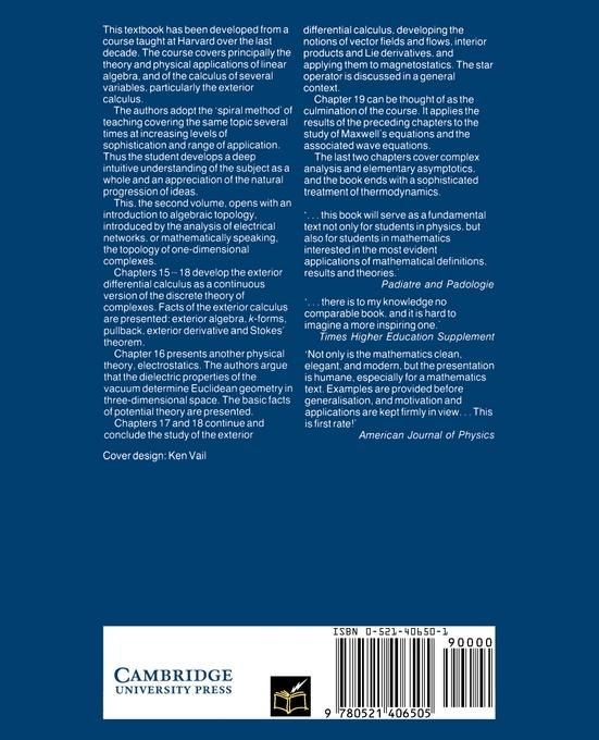 Produktbild: A Course in Mathematics for Students of Physics