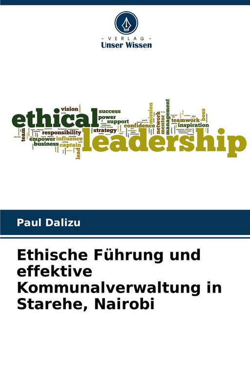 Produktbild: Ethische F&uuml;hrung und effektive Kommunalverwaltung in Starehe, Nairobi