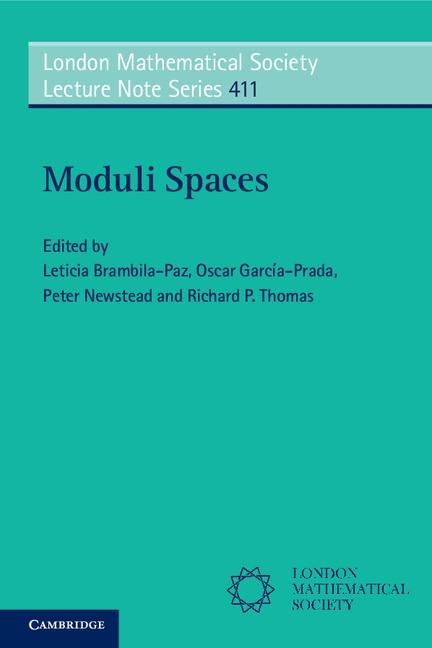 Produktbild: Moduli Spaces