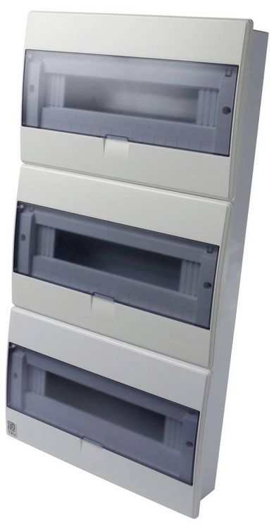 Produktbild: TRU COMPONENTS TC-GYB5-48 Installationsverteiler 366 x 690 x 95 ABS, PC, Stahl 1St.