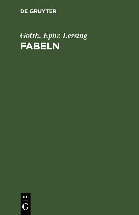 Produktbild: Fabeln