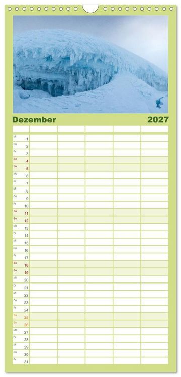Produktbild: Familienplaner 2027 - Ecuador - Naturparadies am &Auml;quator mit 5 Spalten (Wandkalender, 21 x 45 cm) CALVENDO