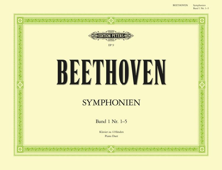 Produktbild: Symphonies No. 1-5 for Piano Duet (Vol. I)