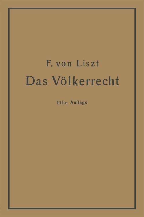 Produktbild: Das V&ouml;lkerrecht
