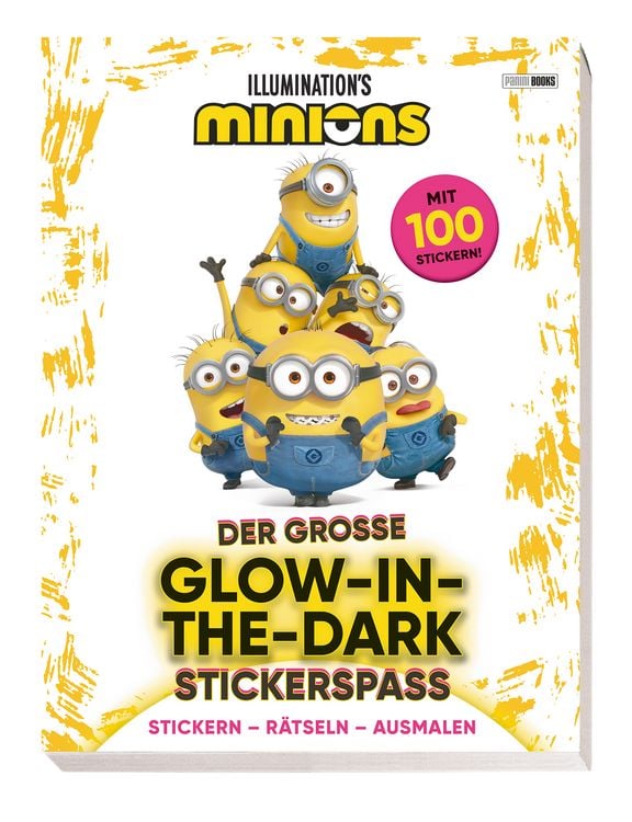 Produktbild: Minions: Der gro&szlig;e Glow-in-the-Dark Stickerspa&szlig;
