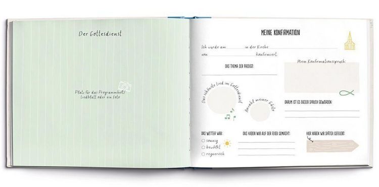 Produktbild: Meine Konfirmation in einem Buch