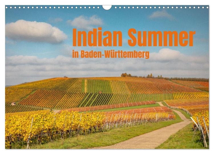 Produktbild: Indian Summer in Baden-W&uuml;rttemberg (Wandkalender 2026 DIN A3 quer), CALVENDO Monatskalender