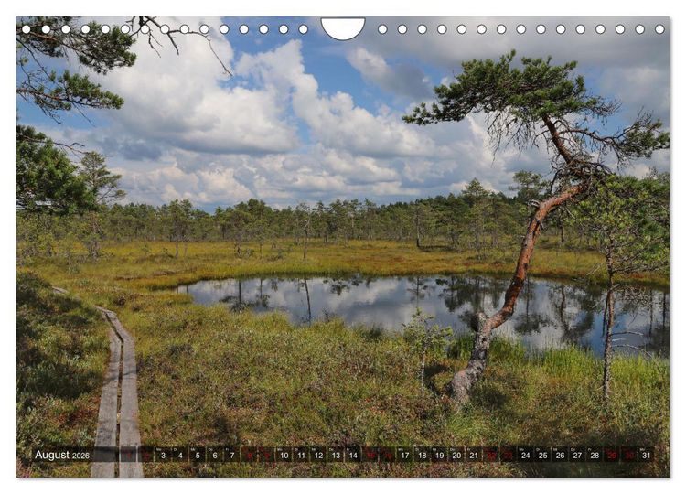 Produktbild: Wandern in Schweden - Einladung in die Natur (Wandkalender 2026 DIN A4 quer), CALVENDO Monatskalender