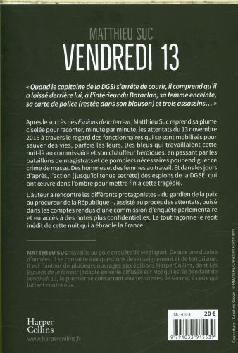 Produktbild: Vendredi 13 : BRI, DGSE, DGSI...