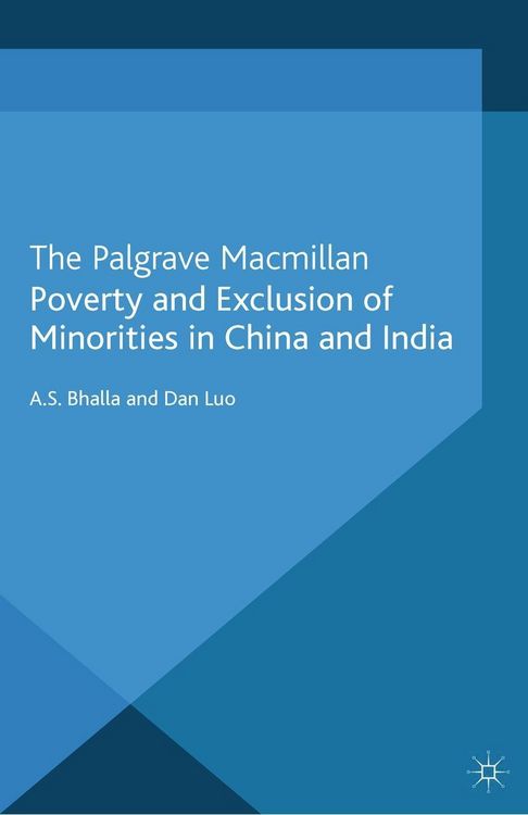 Produktbild: Poverty and Exclusion of Minorities in China and India