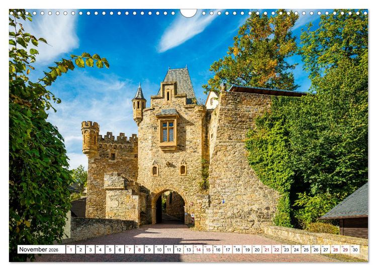 Produktbild: Burgen des Hunsr&uuml;cks (Wandkalender 2026 DIN A3 quer), CALVENDO Monatskalender