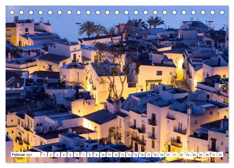 Produktbild: Momente einer Reise - Ibiza und Formentera (Tischkalender 2027 DIN A5 quer), CALVENDO Monatskalender