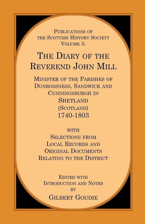 Produktbild: The Diary of the Rev. John Mill