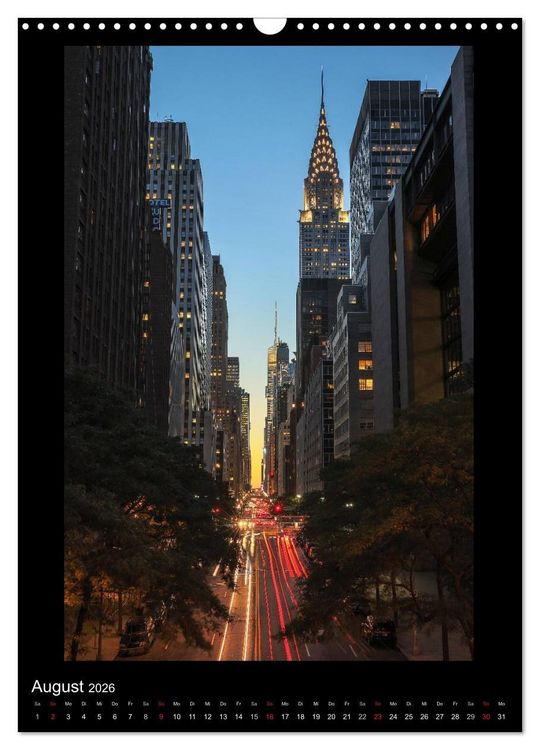 Produktbild: Vertical New York (Wandkalender 2026 DIN A3 hoch), CALVENDO Monatskalender