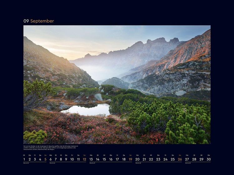 Produktbild: Magie der Berge - KUNTH Wandkalender 2027