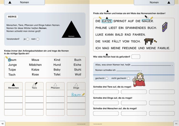 Produktbild: Mein Grammatikheft 1/2 & 3/4 f&uuml;r die 1. bis 4. Klasse im Set