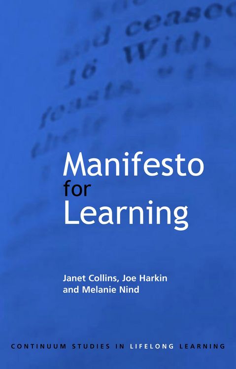 Produktbild: Manifesto for Learning