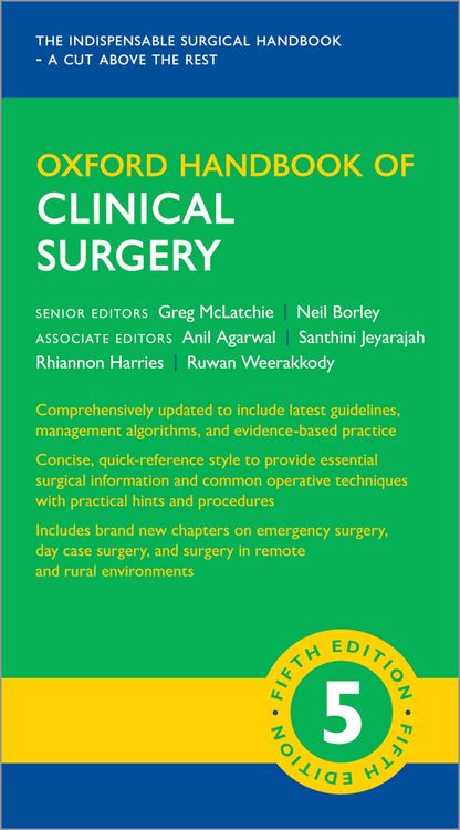 Produktbild: Oxford Handbook of Clinical Surgery