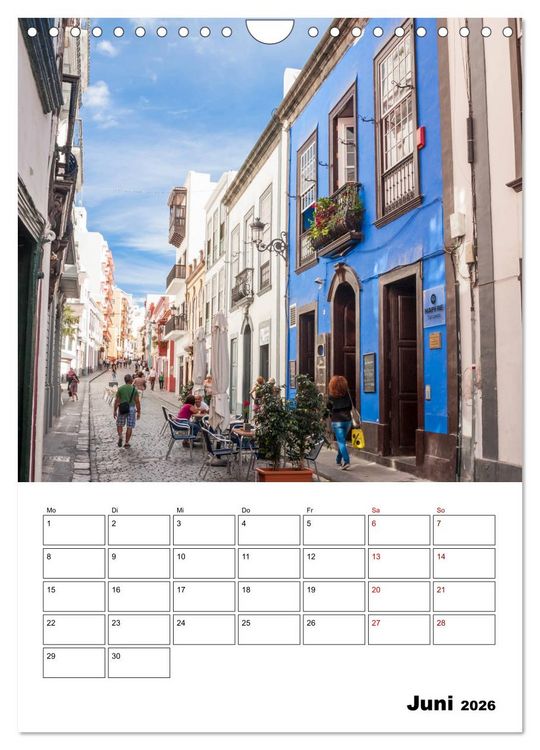 Produktbild: Wanderparadies La Palma (Wandkalender 2026 DIN A4 hoch), CALVENDO Monatskalender
