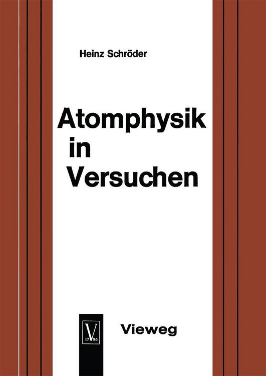Produktbild: Atomphysik in Versuchen