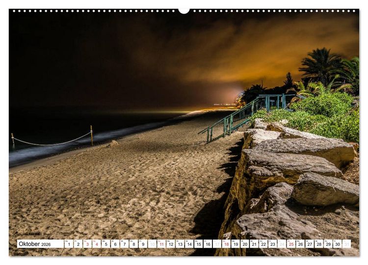 Produktbild: Miami Platja - Unvergessliche Meerblicke (hochwertiger Premium Wandkalender 2026 DIN A2 quer), Kunstdruck in Hochglanz