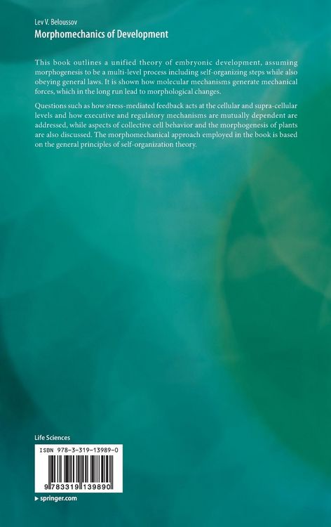 Produktbild: Morphomechanics of Development