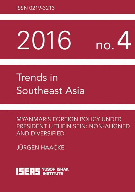 Produktbild: Myanmar's Foreign Policy under President U Thein Sein: Non-aligned and Diversified