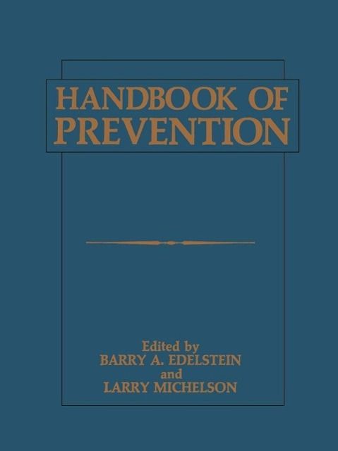 Produktbild: Handbook of Prevention
