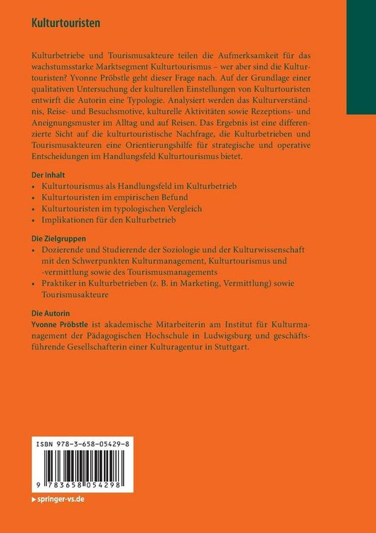 Produktbild: Kulturtouristen