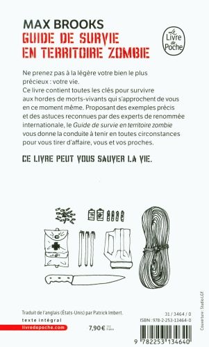 Produktbild: Guide de survie en territoire zombie