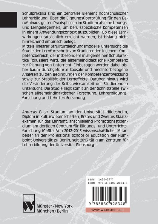 Produktbild: Kompetenzentwicklung im Schulpraktikum