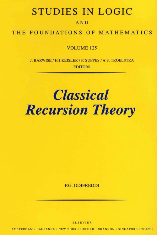 Produktbild: Classical Recursion Theory