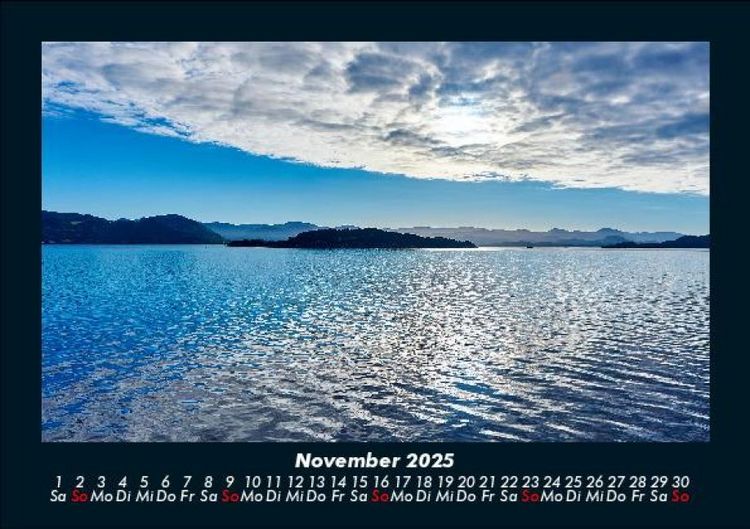 Produktbild: Landschaftskalender 2025 Fotokalender DIN A5