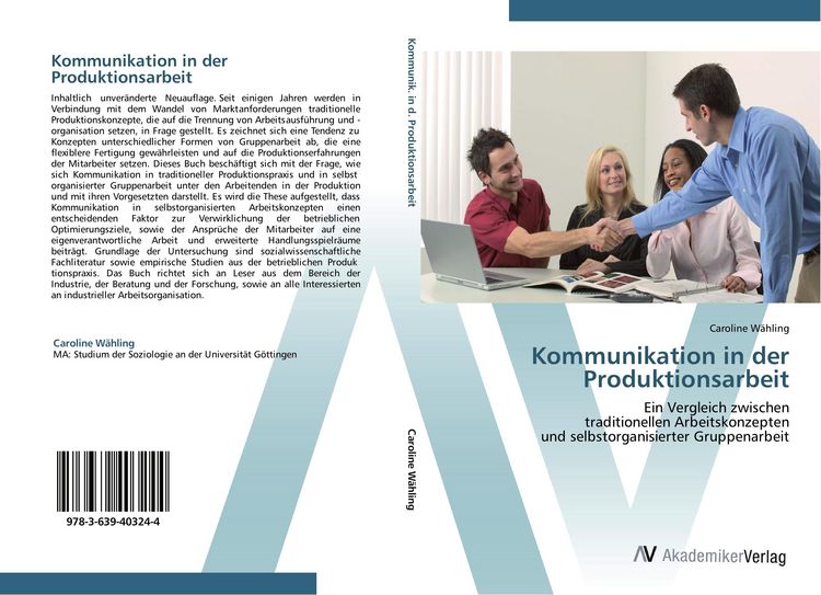 Produktbild: Kommunikation in der Produktionsarbeit