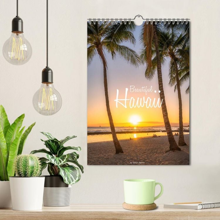 Produktbild: Beautiful Hawaii (Wall Calendar 2026 DIN A4 portrait), CALVENDO 12 Month Wall Calendar