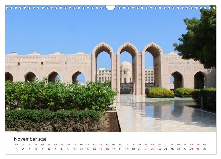 Produktbild: Omans Vielfalt (Wandkalender 2026 DIN A3 quer), CALVENDO Monatskalender