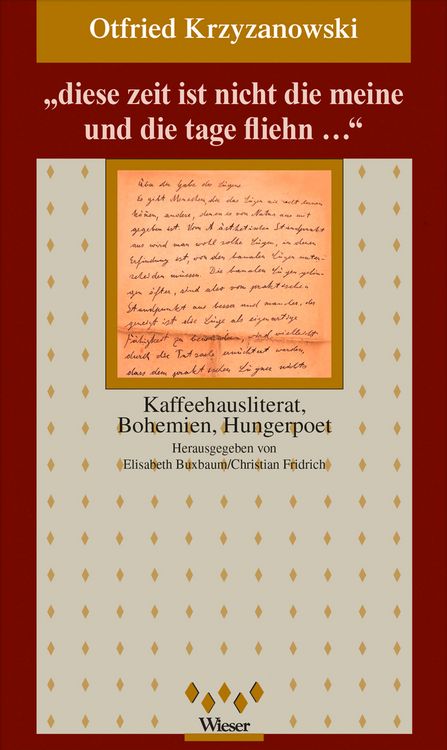 Produktbild: &bdquo;diese Zeit ist nicht die meine und die tage fliehn ...&ldquo;
