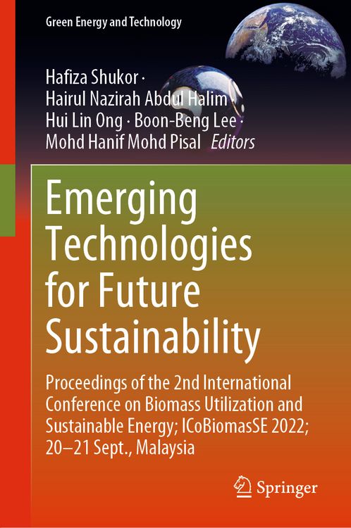 Produktbild: Emerging Technologies for Future Sustainability