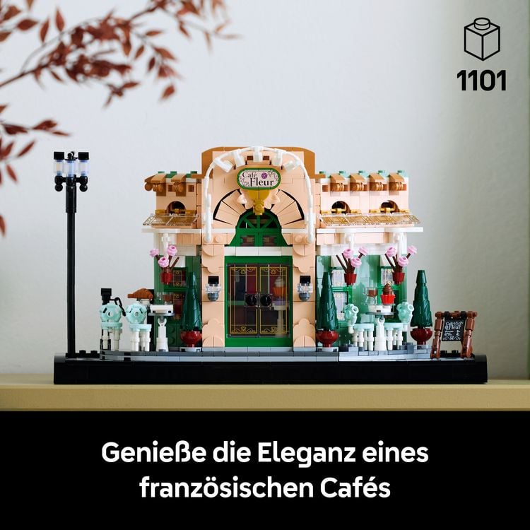 Produktbild: LEGO Icons Franz&ouml;sisches Caf&eacute; - Architektur Bauset f&uuml;r Erwachsene 10362