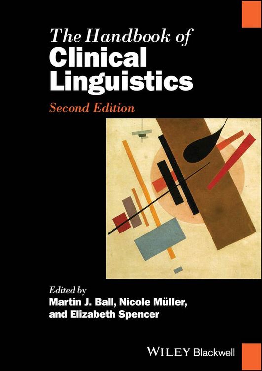 Produktbild: The Handbook of Clinical Linguistics