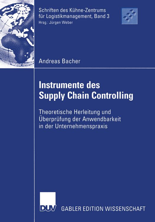 Produktbild: Instrumente des Supply Chain Controlling
