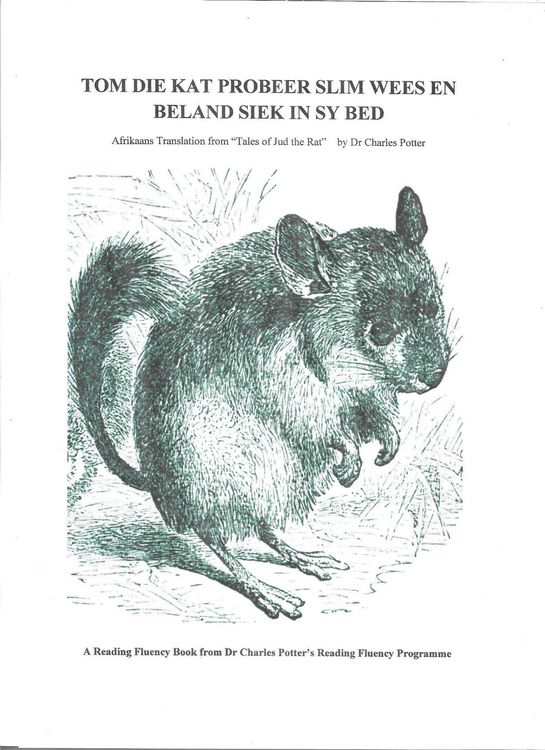 Produktbild: Tom die Kat Probeer Slim Wees en Beland Siek in Sy Bed