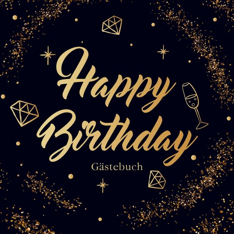 Produktbild: Happy Birthday G&auml;stebuch