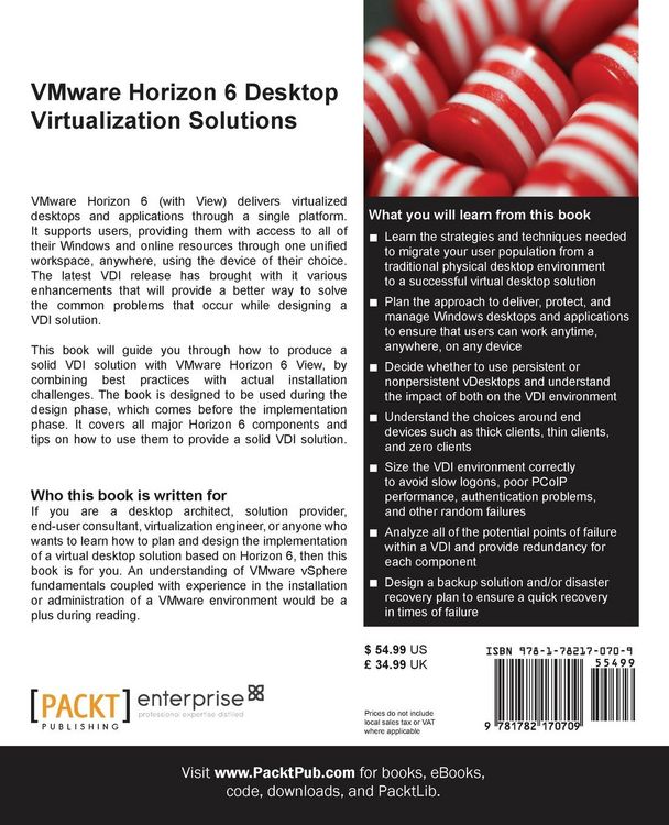 Produktbild: Vmware Horizon 6 Desktop Virtualization Solutions Second Edition
